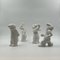 Serie de figuras de cerámica La Linea de Osvaldo Cavandoli, años 60. Juego de 4, Imagen 2