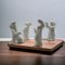 Serie de figuras de cerámica La Linea de Osvaldo Cavandoli, años 60. Juego de 4, Imagen 10