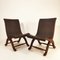 Spanische Stühle von Pierre Lottier für Valmazan, 1950er, 2er Set 3