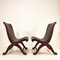 Spanish Chairs by Pierre Lottier for Valmazan, 1950s, Set of 2 5