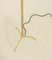 Brass Floor Lamp with Tripod Base, 1950s, Image 6