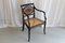 19th Century English Regency Black and Gold Armchair 3