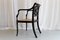 19th Century English Regency Black and Gold Armchair 6