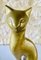 Vintage Brass Siamese Cat Sculpture 4