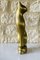 Vintage Brass Siamese Cat Sculpture 10