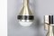 Vintage Wandlampen aus Metall & Opalglas von Stilux Milano, 1970, 2er Set 7