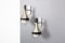 Vintage Wall Lights in Metal and Opaline from Stilux Milano, 1970, Set of 2, Image 1