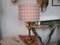 Lampada da tavolo vintage dorata, Immagine 1