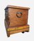 Merchants Chest on Wheels in Carved and Painted Wood 6