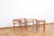 Tables Gigognes Mid-Century en Teck, Danemark, 1960s, Set de 3 7