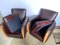 Vintage Brown Leather Club Chairs, 1970s, Set of 2, Image 7