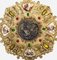 Large Gilt Bronze Medallion Plate with Putti, 1880, Image 4