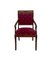 Directoire Style Armchairs in Cherry Wood, 1990s, Set of 2 6