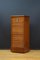 Vintage Oak Tambour Filing Cabinet, 1920, Image 1