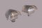 Silver Shogun Wall Lights by Mario Botta for Artemide, 1980s, Set of 2 4