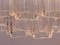 Ceiling Light with Tronchi Murano Glass & Brass by J. T. Kalmar for Kalmar, 1960s 8