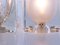 Iced Glass Cube Table Lamps from Peill & Putzler 1970s, Set of 2, Image 4