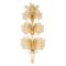 Grand Hotel Wall Sconce in Golden Murano Glass & Brass from Barovier & Toso, 1960s, Image 1