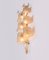 Grand Hotel Wall Sconce in Golden Murano Glass & Brass from Barovier & Toso, 1960s, Image 5