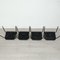 Iron and Rubber Chairs, 1980s, Set of 10, Image 12
