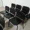 Iron and Rubber Chairs, 1980s, Set of 10, Image 7