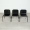 Iron and Rubber Chairs, 1980s, Set of 10, Image 1