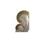 Art Deco Ceramic Maternity Plaque with Pure Gold Decorations by Guido Cacciapuoti, Image 1