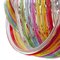 Ares Chandelier with Curved Multicoloured Murano Glass by Bottega Veneziana 4