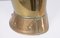 Large Brass Embossed Umbrella Stand, 1920s, Image 5