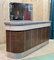 Bistro Counter in Fir & Formica, 1940s 27