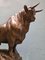 Musso Emilio, Vigorous Bull, 1920s, Bronze, Image 9