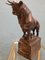 Musso Emilio, Vigorous Bull, 1920s, Bronze 7