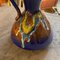 Blaue Mid-Century Modern Keramik Krug Vase von Bertoncello, 1970er 3