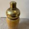 Mid-Century Modern Goatskin and Brass Shaker attributed to Aldo Tura, 1950s 4