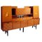Sideboard in Veneered Rosewood with Maple Inlay, 1960s, Image 1