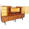 Sideboard in Veneered Rosewood with Maple Inlay, 1960s 3