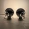 Lámparas Eyeball de metal cromado de Goffredo Reggiani para Reggiani, años 60. Juego de 2, Imagen 3