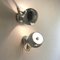 Lámparas Eyeball de metal cromado de Goffredo Reggiani para Reggiani, años 60. Juego de 2, Imagen 5