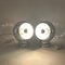 Lámparas Eyeball de metal cromado de Goffredo Reggiani para Reggiani, años 60. Juego de 2, Imagen 10