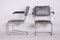 Bauhaus Armchairs in Chrome & Leather, Czech, 1930s, Set of 2 12