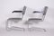 Bauhaus Armchairs in Chrome & Leather, Czech, 1930s, Set of 2, Image 8