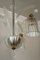 Vintage Art Deco Murano Glass Chandelier with Three Lights, 1930s 5