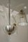 Vintage Art Deco Murano Glass Chandelier with Three Lights, 1930s, Image 5