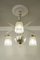 Vintage Art Deco Murano Glass Chandelier with Three Lights, 1930s 4