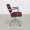 Office Chair and Ottoman in Chrome by Paul Schuitema for Fana, 1960s, Set of 2, Image 4
