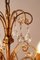 Lámpara de araña veneciana de lágrimas y estrellas doradas, años 80, Imagen 19