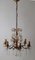 Venetian Golden Stars and Tears Chandelier, 1980s 3