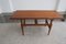 Height-Adjustable Coffee and Dining Table in Teak, 1960s, Image 12
