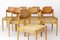 Bauhaus German Chairs by Egon Eiermann, 1950s, Set of 8 9