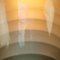 Lampada da parete vintage industriale in ghisa beige e vetro satinato di Holophane, Francia, Immagine 3